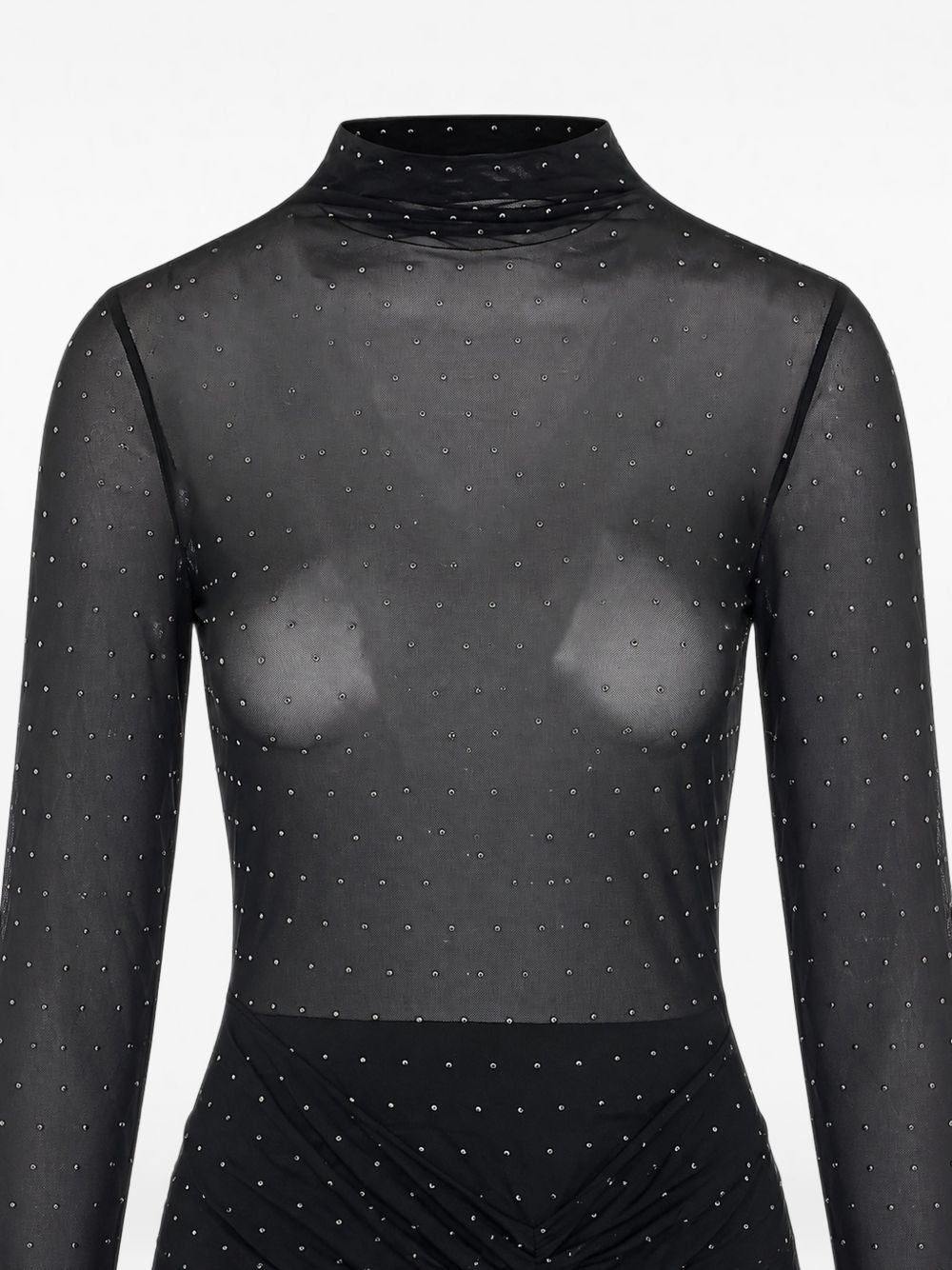 Liu Jo Black Polyester Elastane Dress