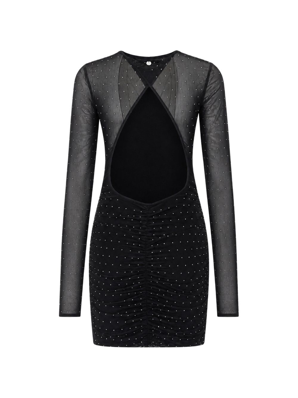 Liu Jo Black Polyester Elastane Dress