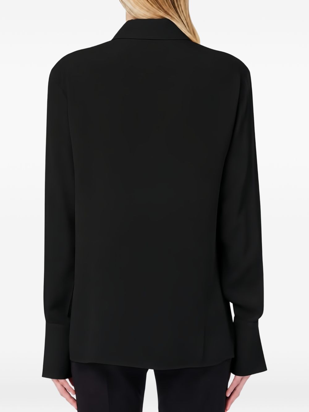 Liu Jo Black Polyester Elastane Shirt