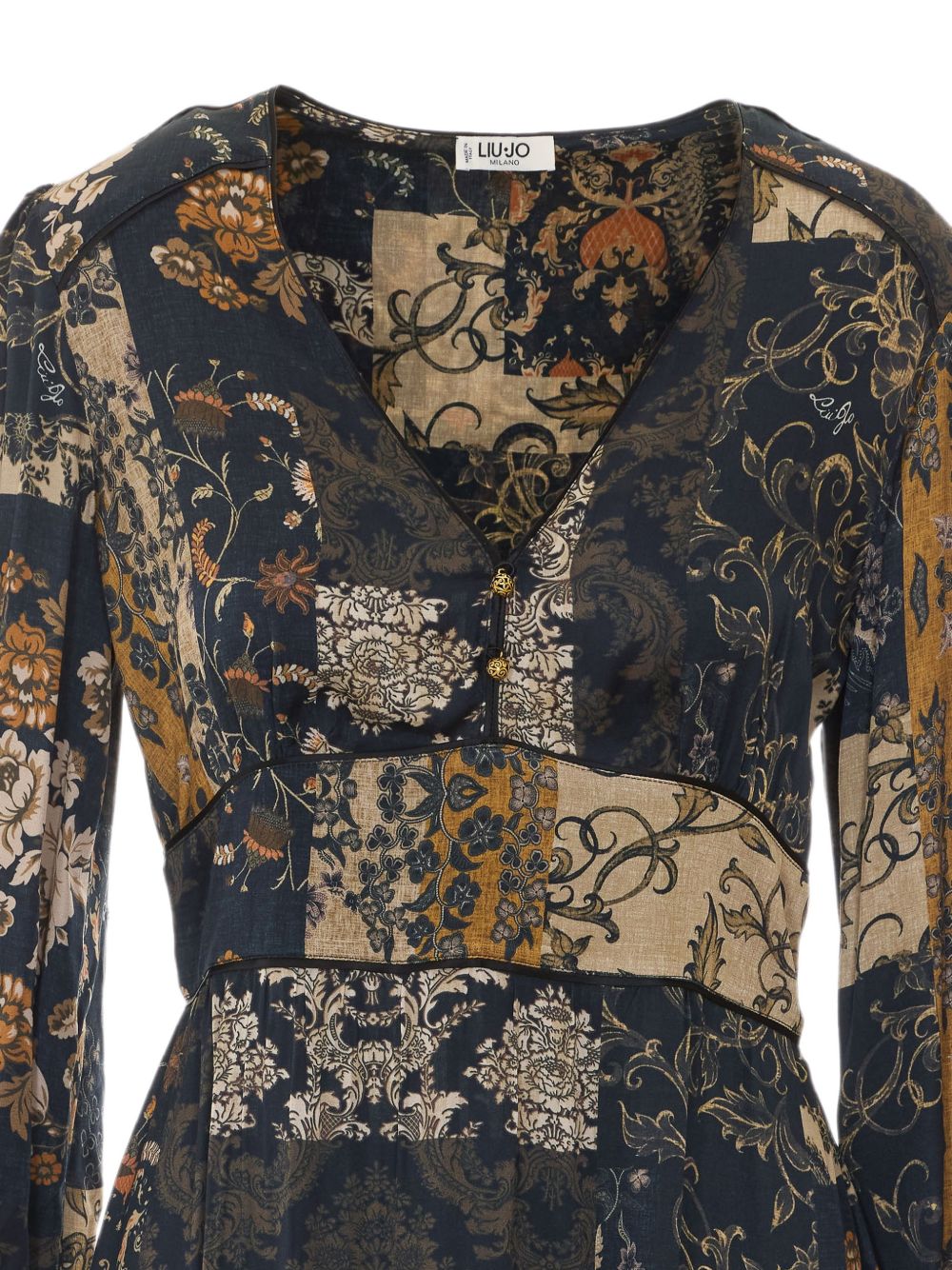 Liu Jo Black Viscose Dress