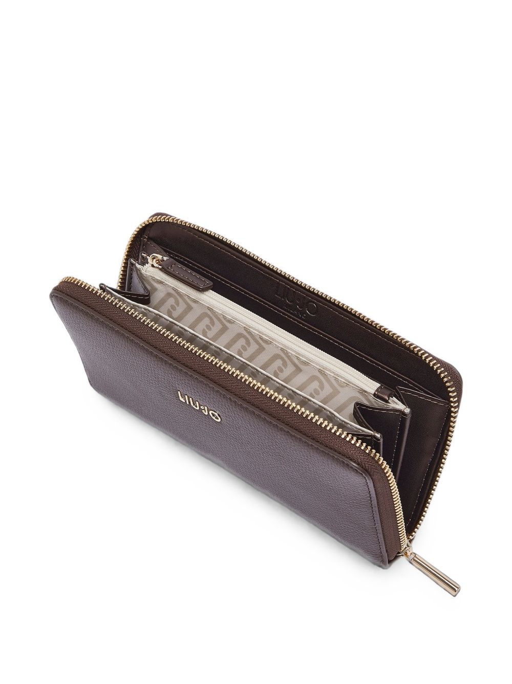 Liu Jo Dark Brown Polyurethane Wallet