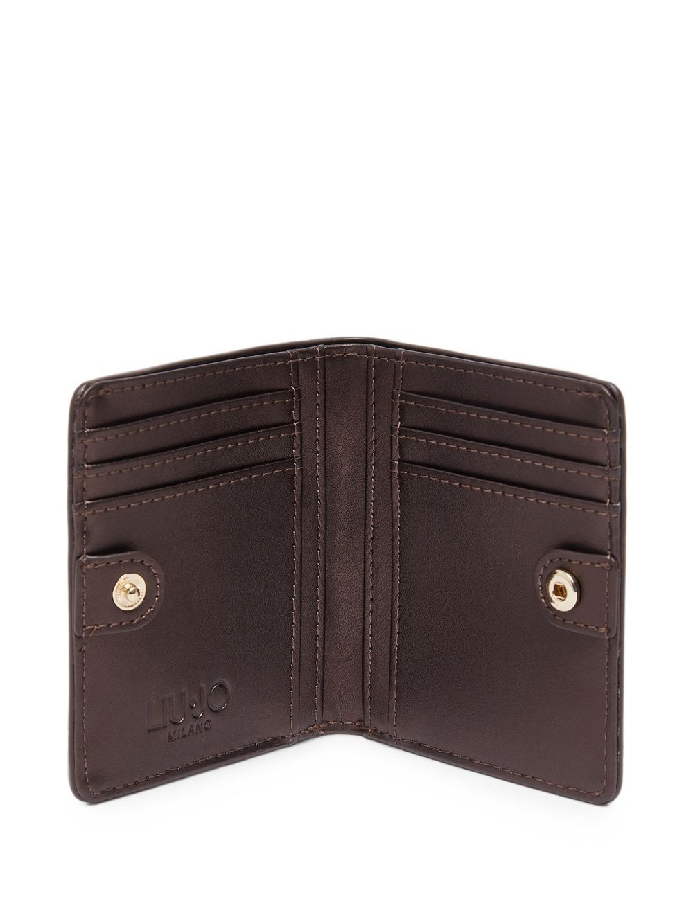 Liu Jo Dark Brown Polyurethane Wallet