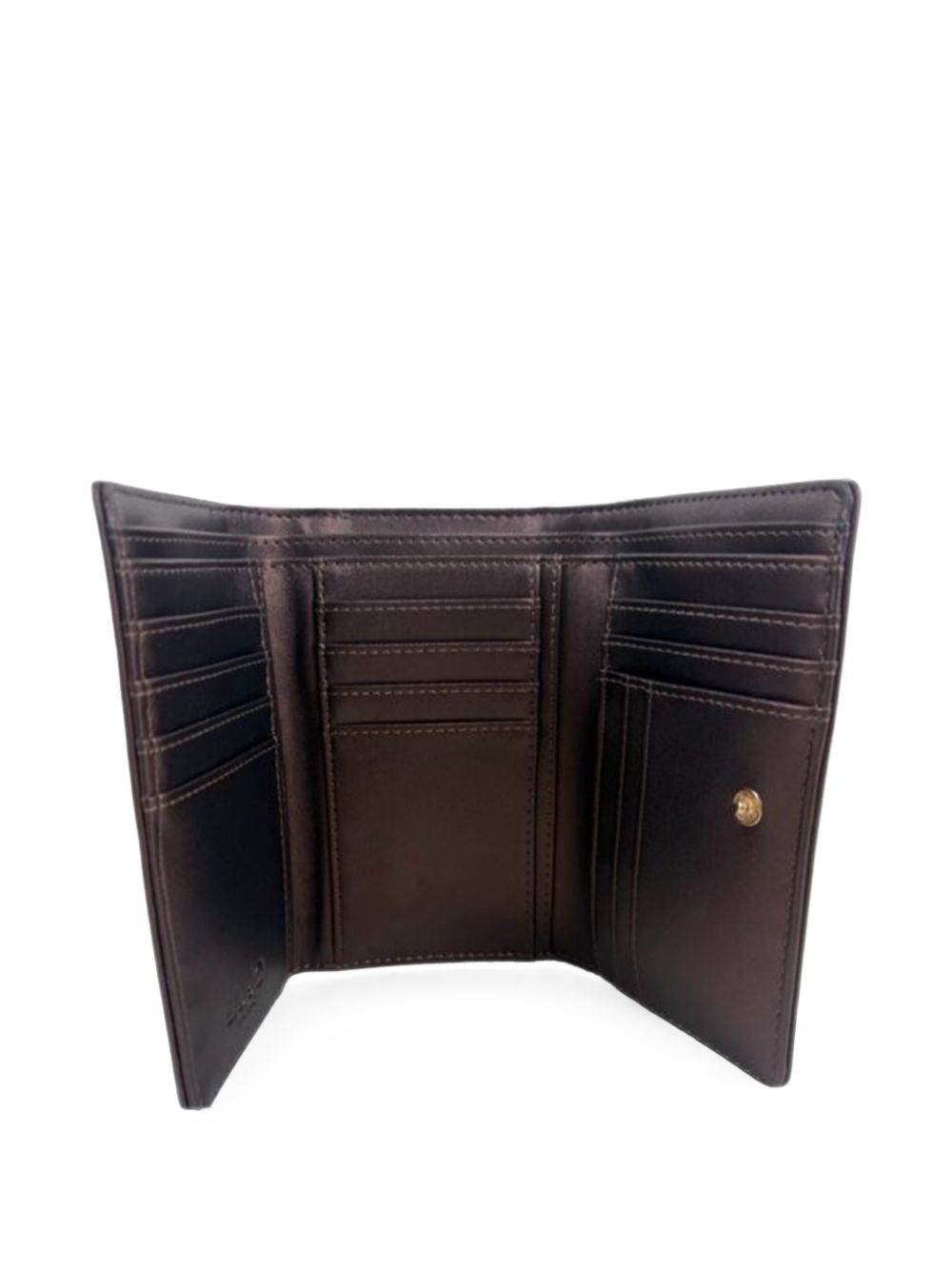Liu Jo Dark Brown Polyurethane Wallet
