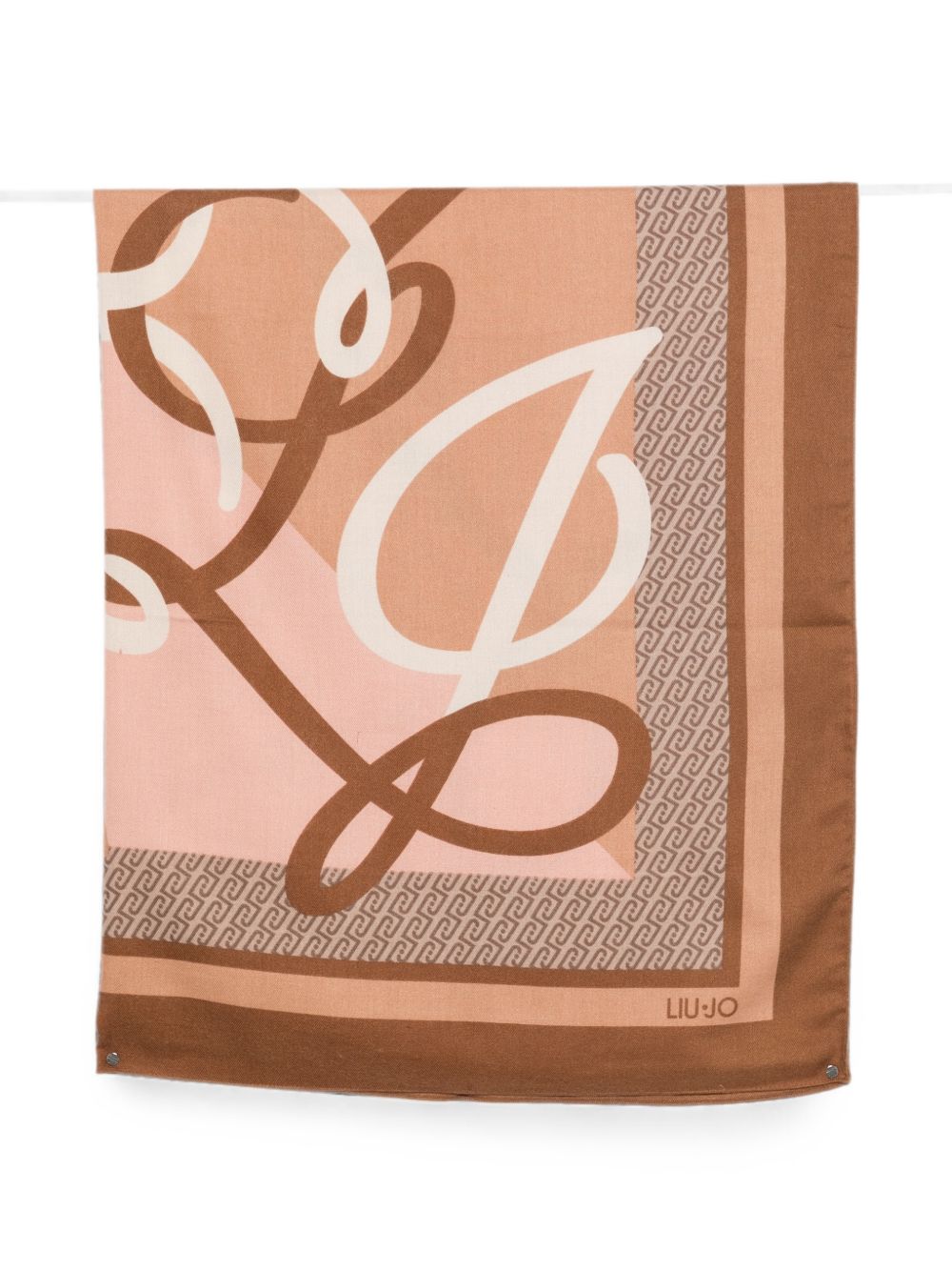 Liu Jo Dusty Pink Cotton Scarf