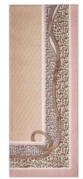 Liu Jo Dusty Pink Cotton Scarf