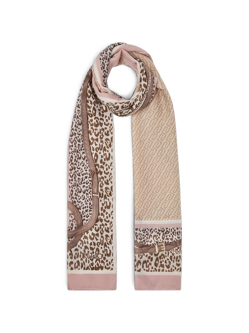 Liu Jo Dusty Pink Cotton Scarf