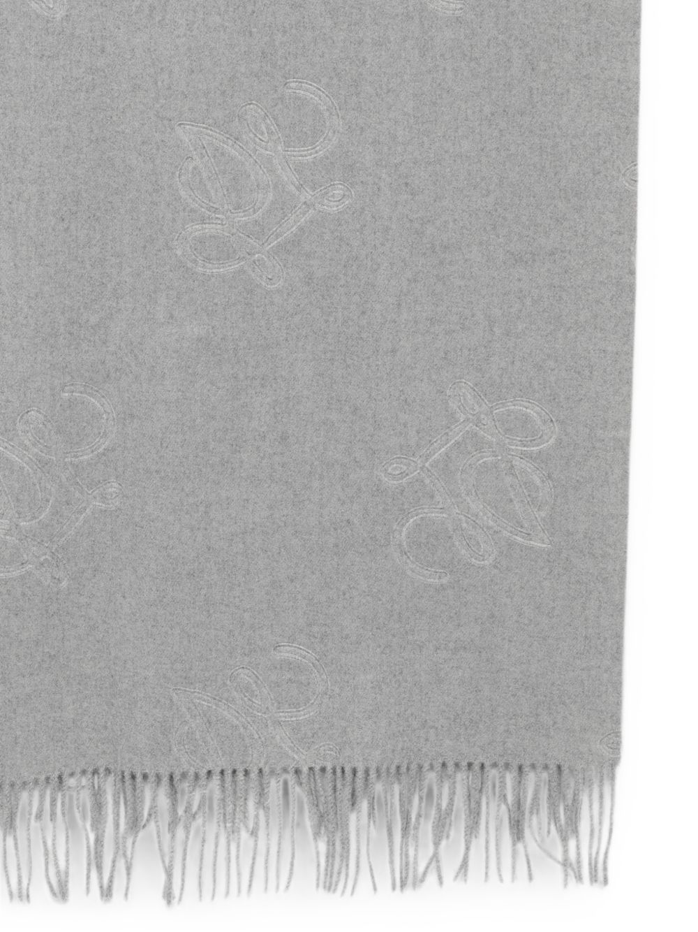 Liu Jo Light Grey Cotton Scarf