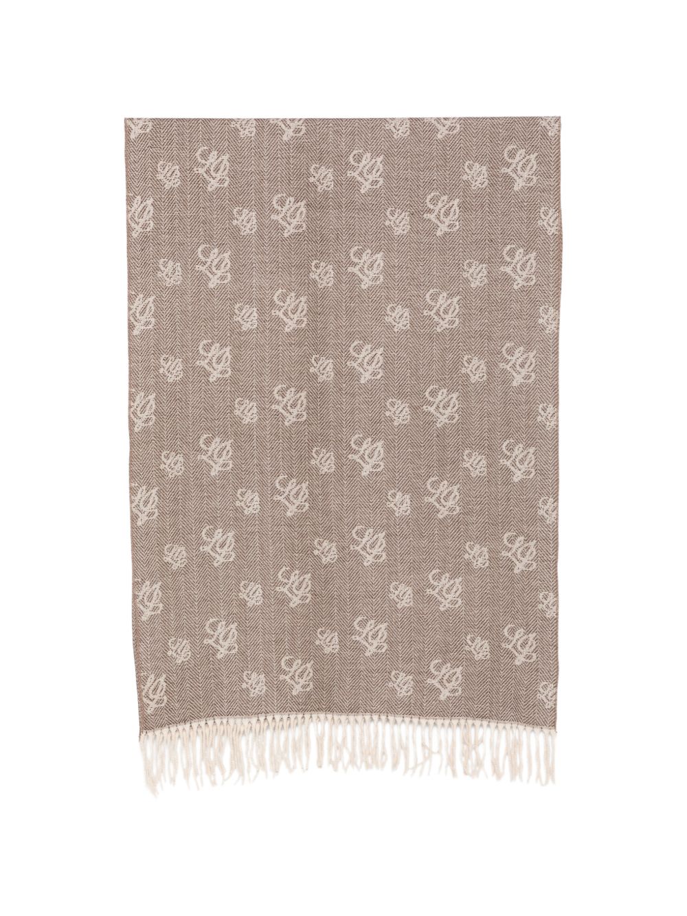 Liu Jo Taupe Cotton Scarf