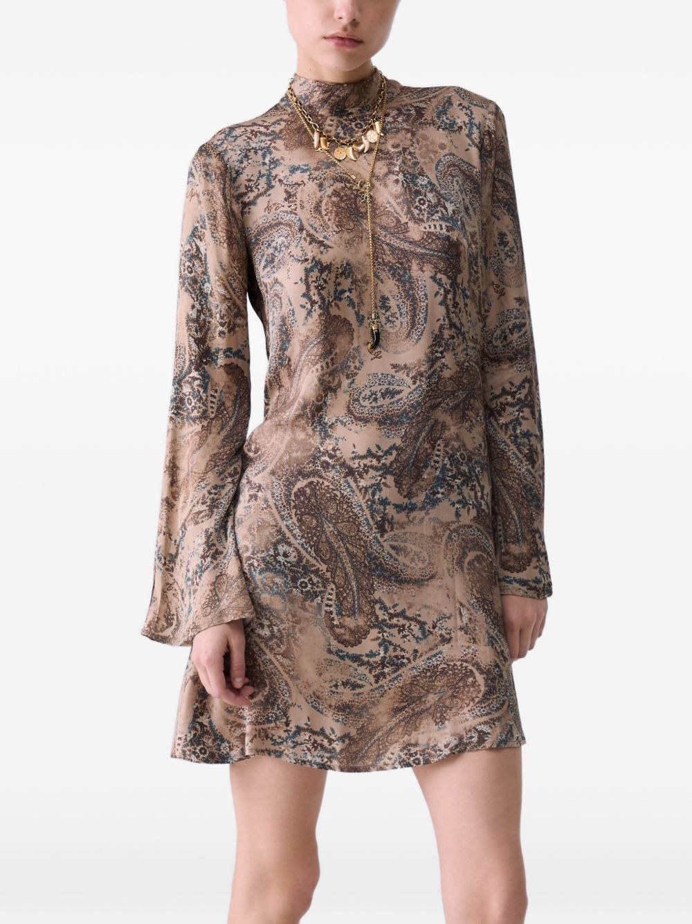 Liu Jo Taupe Viscose Dress