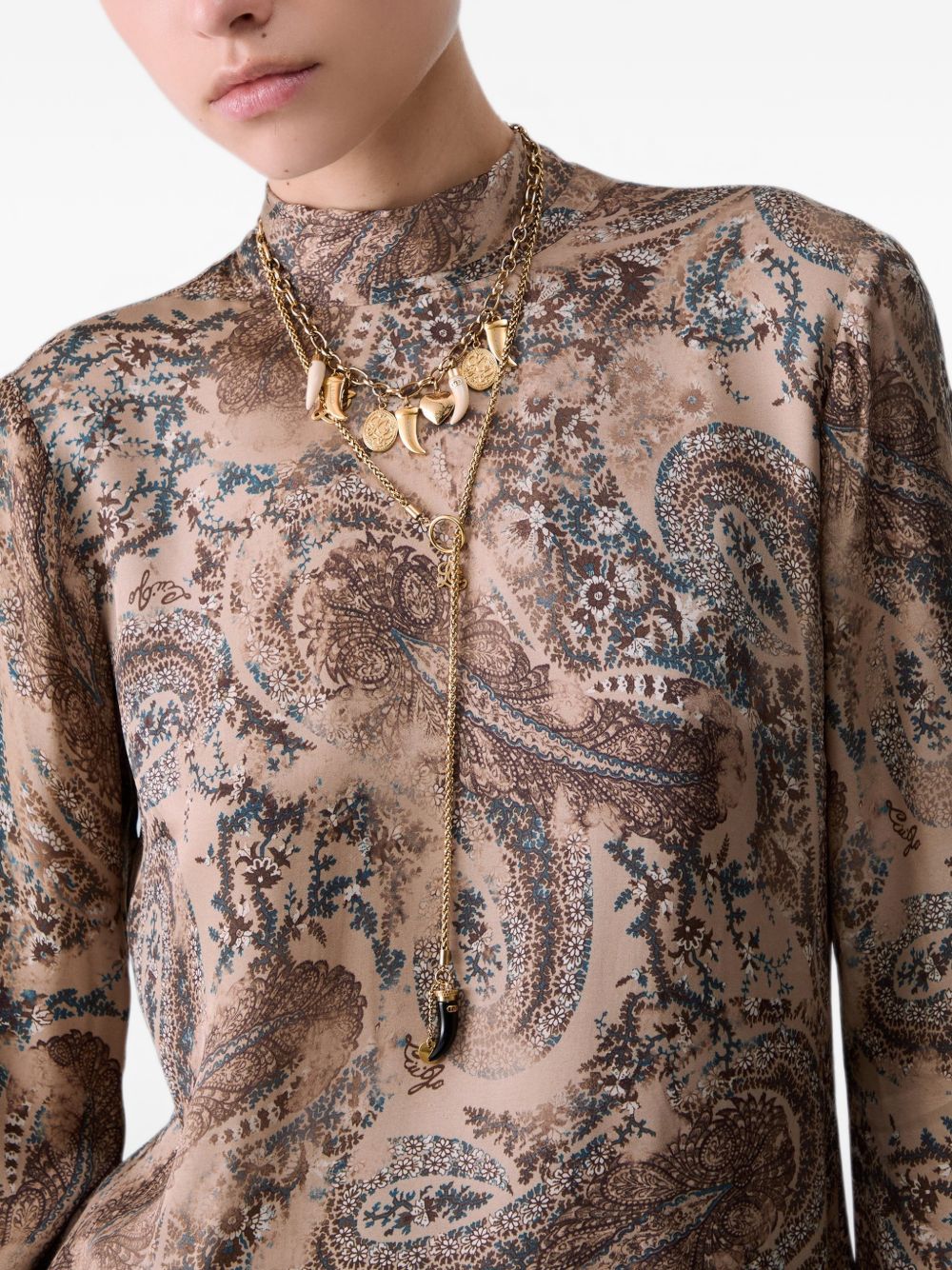 Liu Jo Taupe Viscose Dress