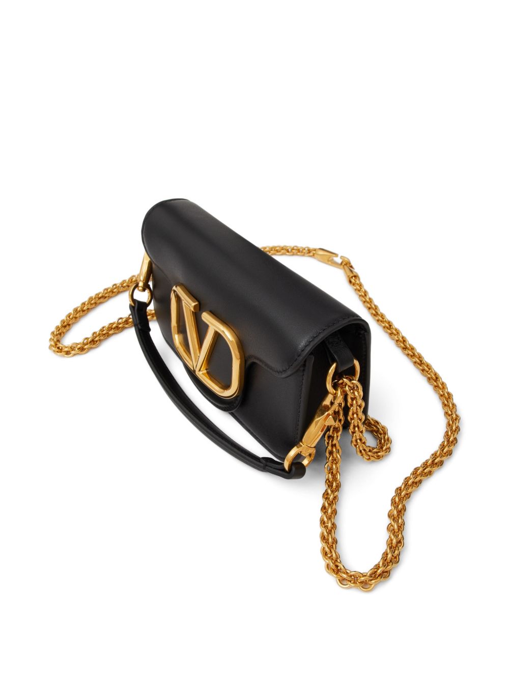 Valentino Garavani Locò Small Leather Shoulder Bag