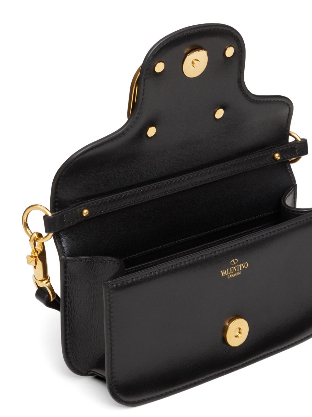 Valentino Garavani Locò Small Leather Shoulder Bag