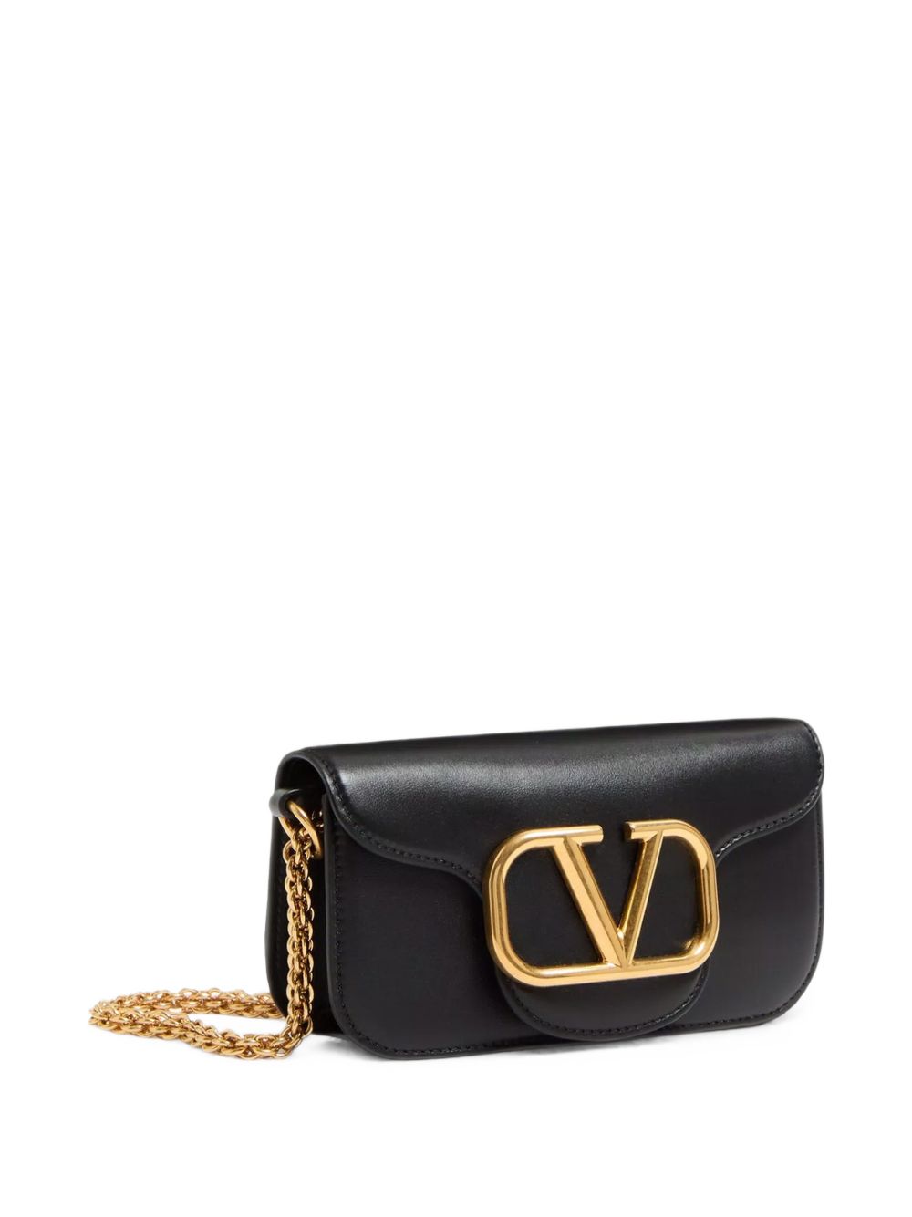Valentino Garavani Locò Small Leather Shoulder Bag