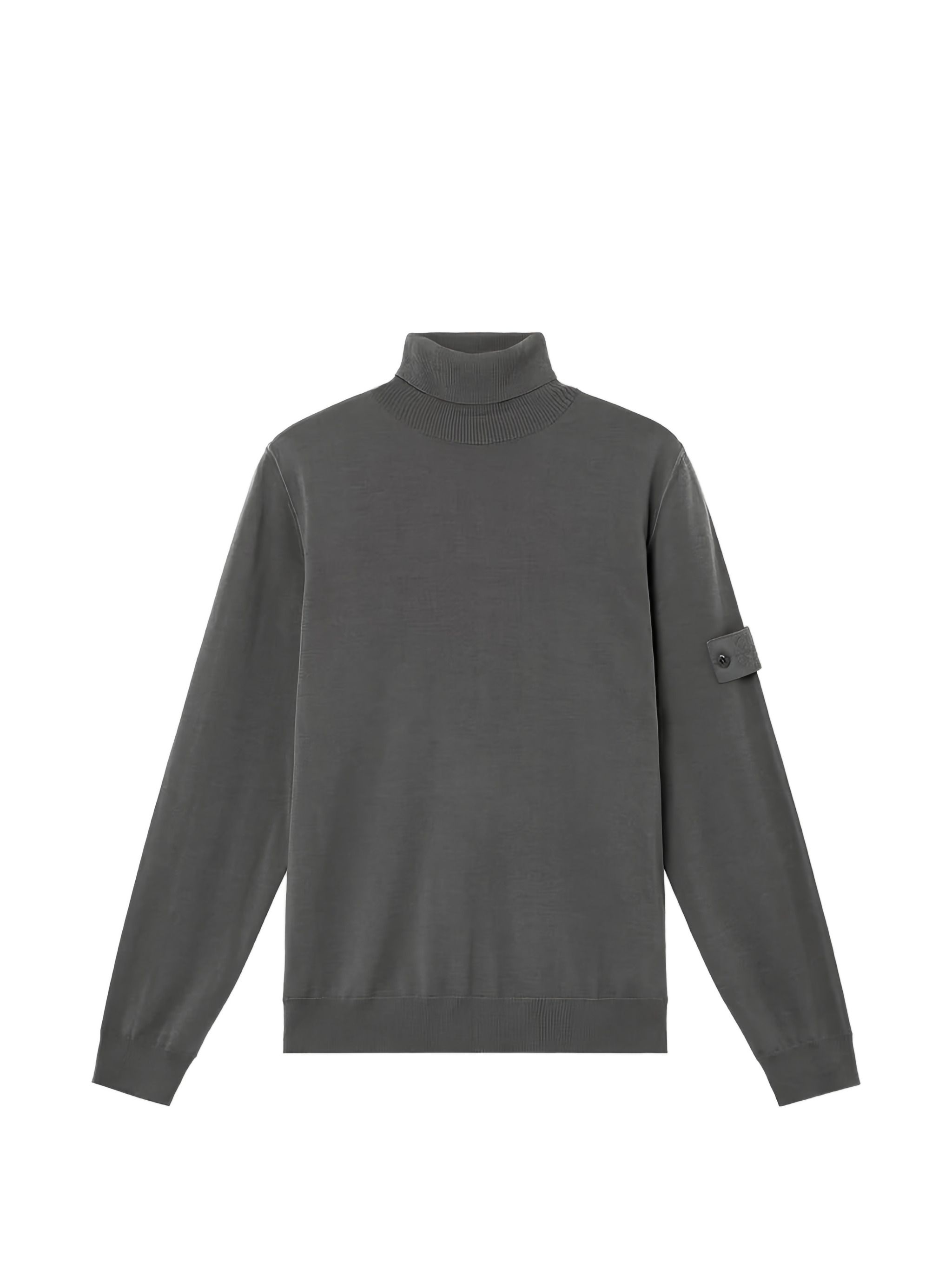 Stone Island Logo-Patch Roll-Neck Sweater