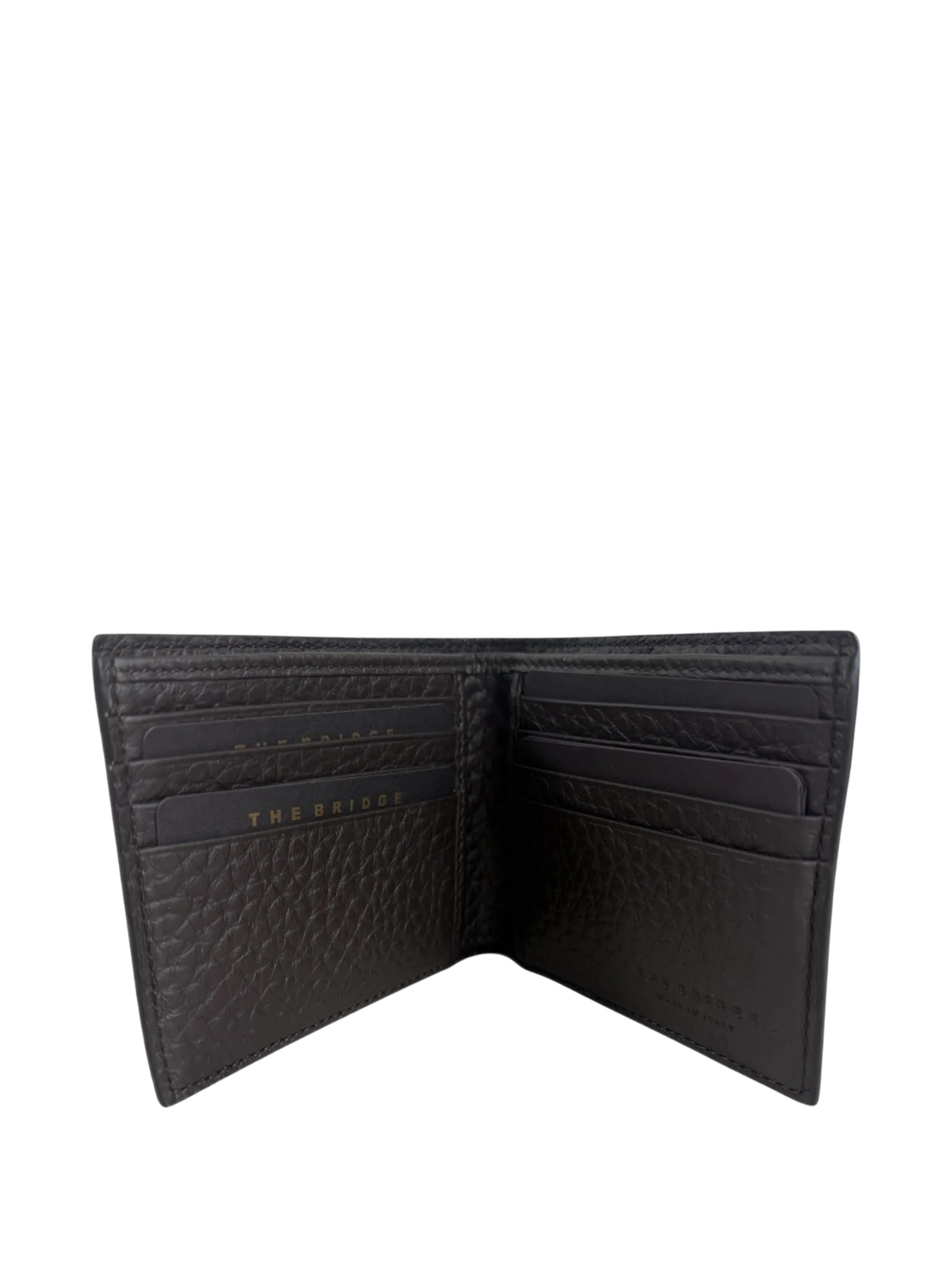 The Bridge Logo-Print Leather Wallet