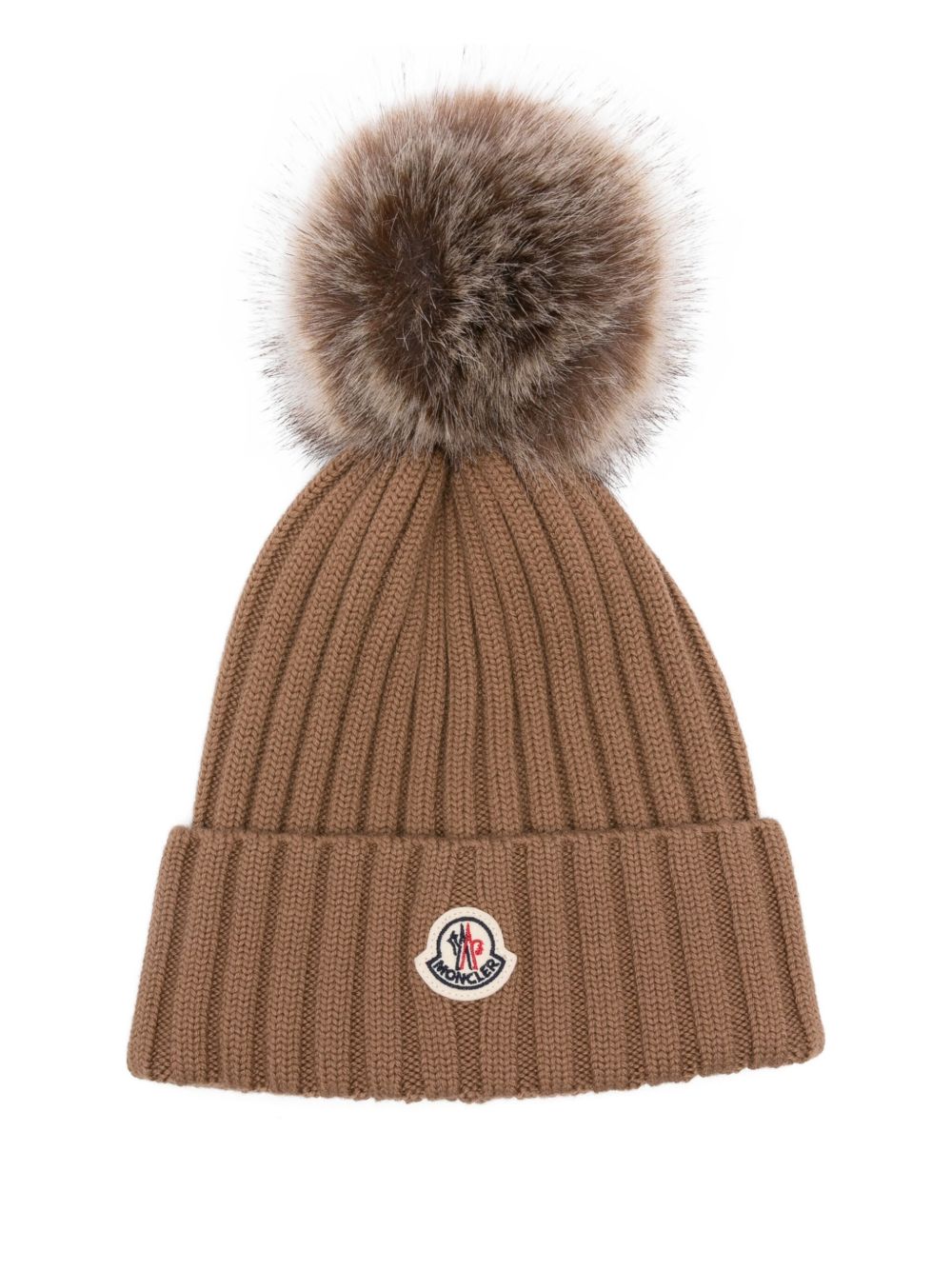 Moncler Logo Wool Beanie
