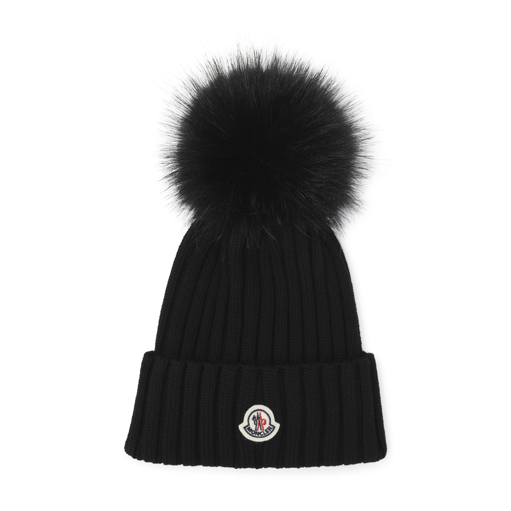 Moncler Logo Wool Beanie
