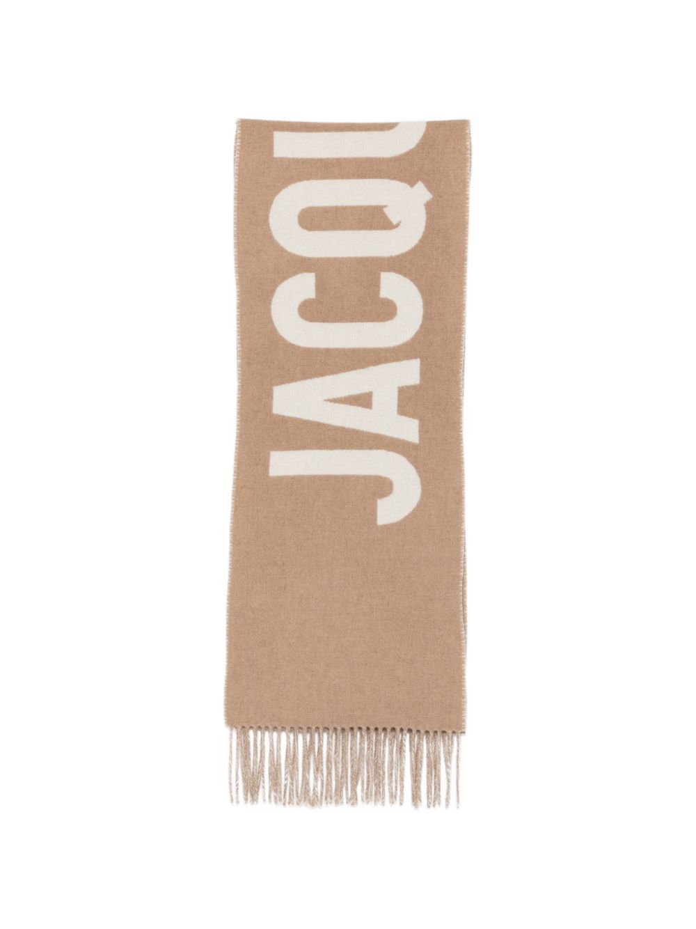 Jacquemus Logo Wool Scarf