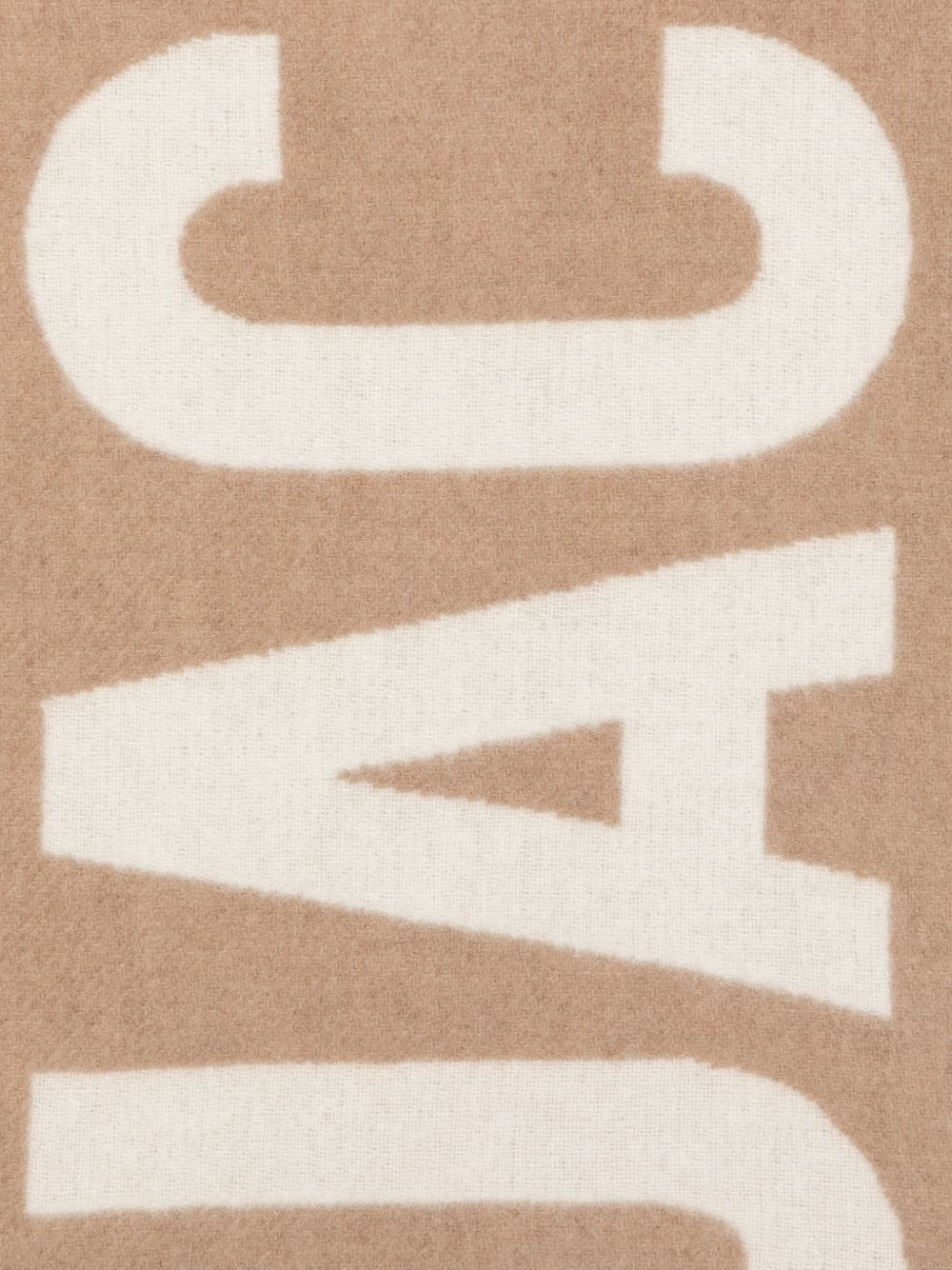 Jacquemus Logo Wool Scarf