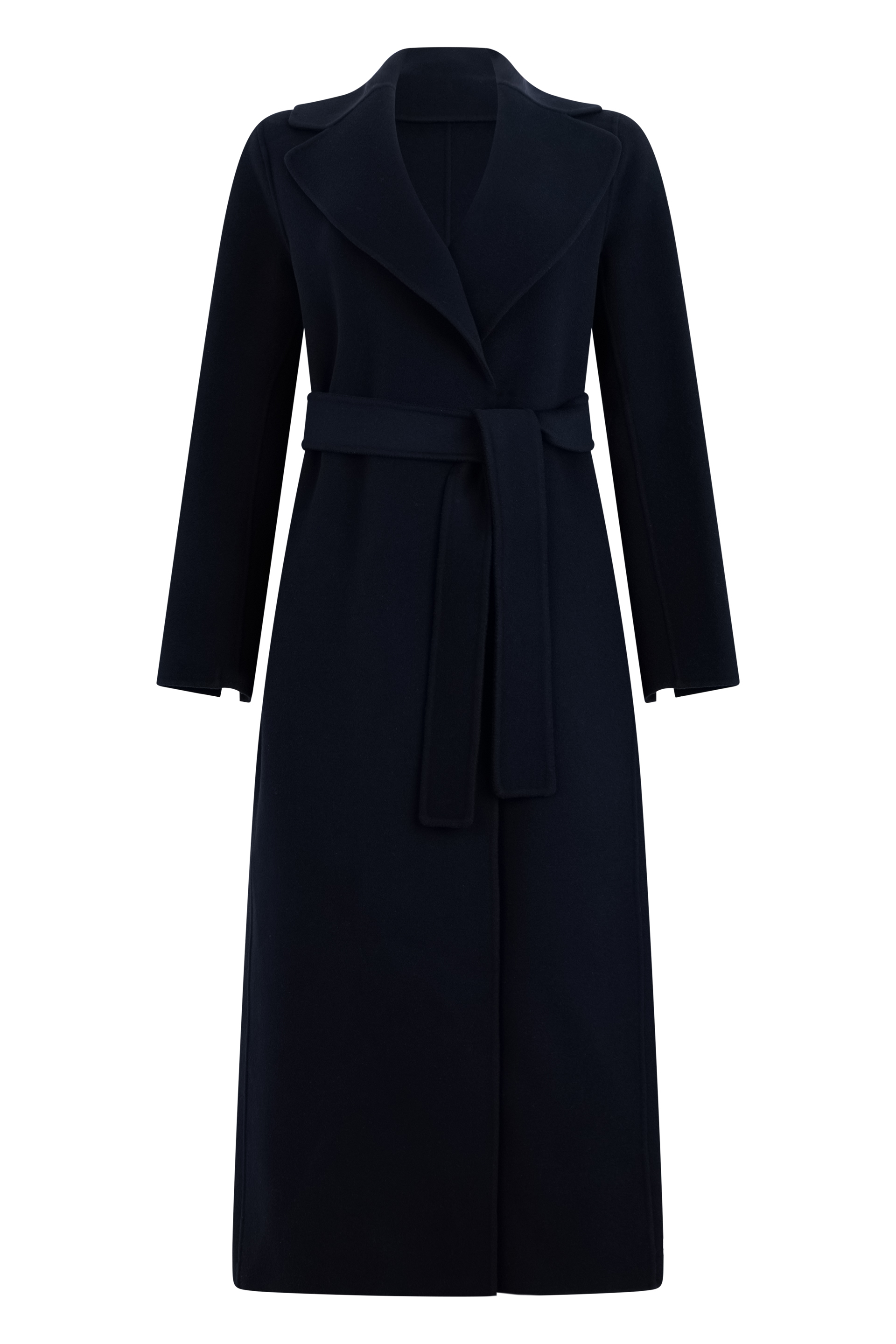 'S Max Mara S Max Mara Long Coat With Adjustable Bel