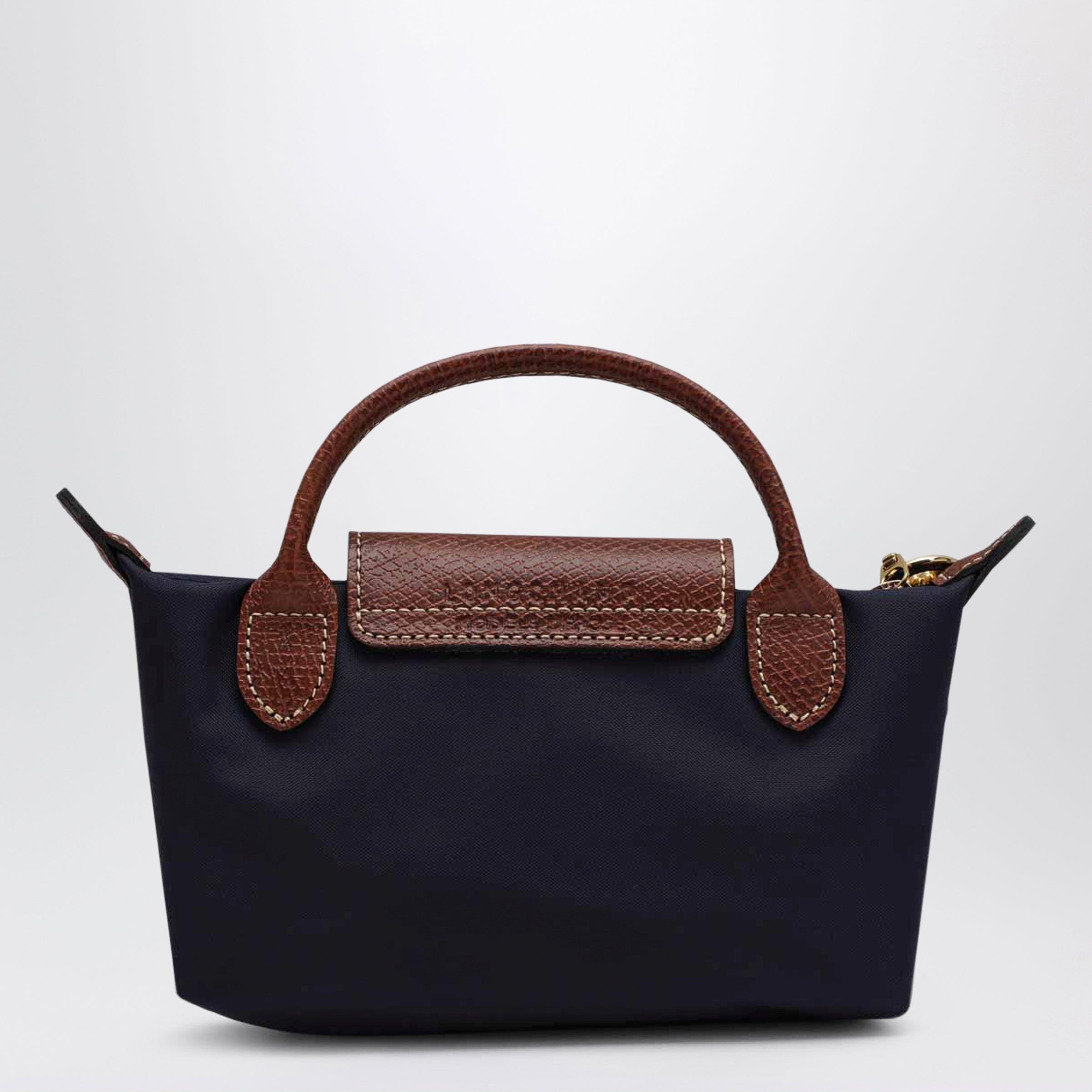 Longchamp Le Pliage Original Pebble Clutch Bag Mar