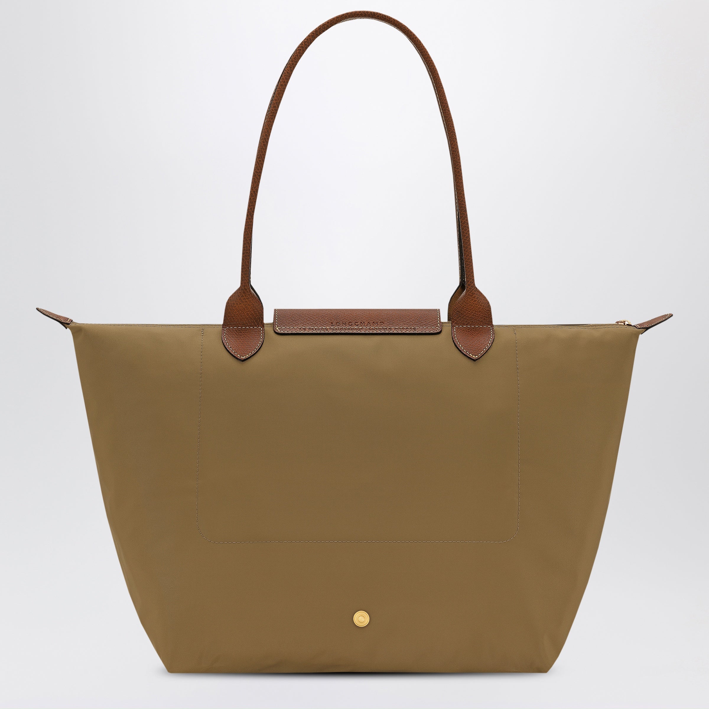 Longchamp Olive Le Pliage Original L Bag