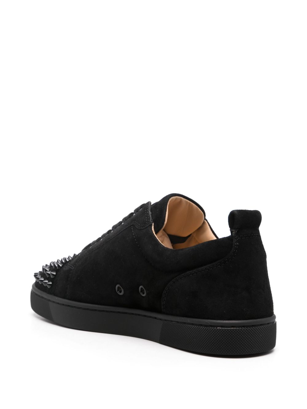 Christian louboutin Louis Junior Spikes Leather Sneakers