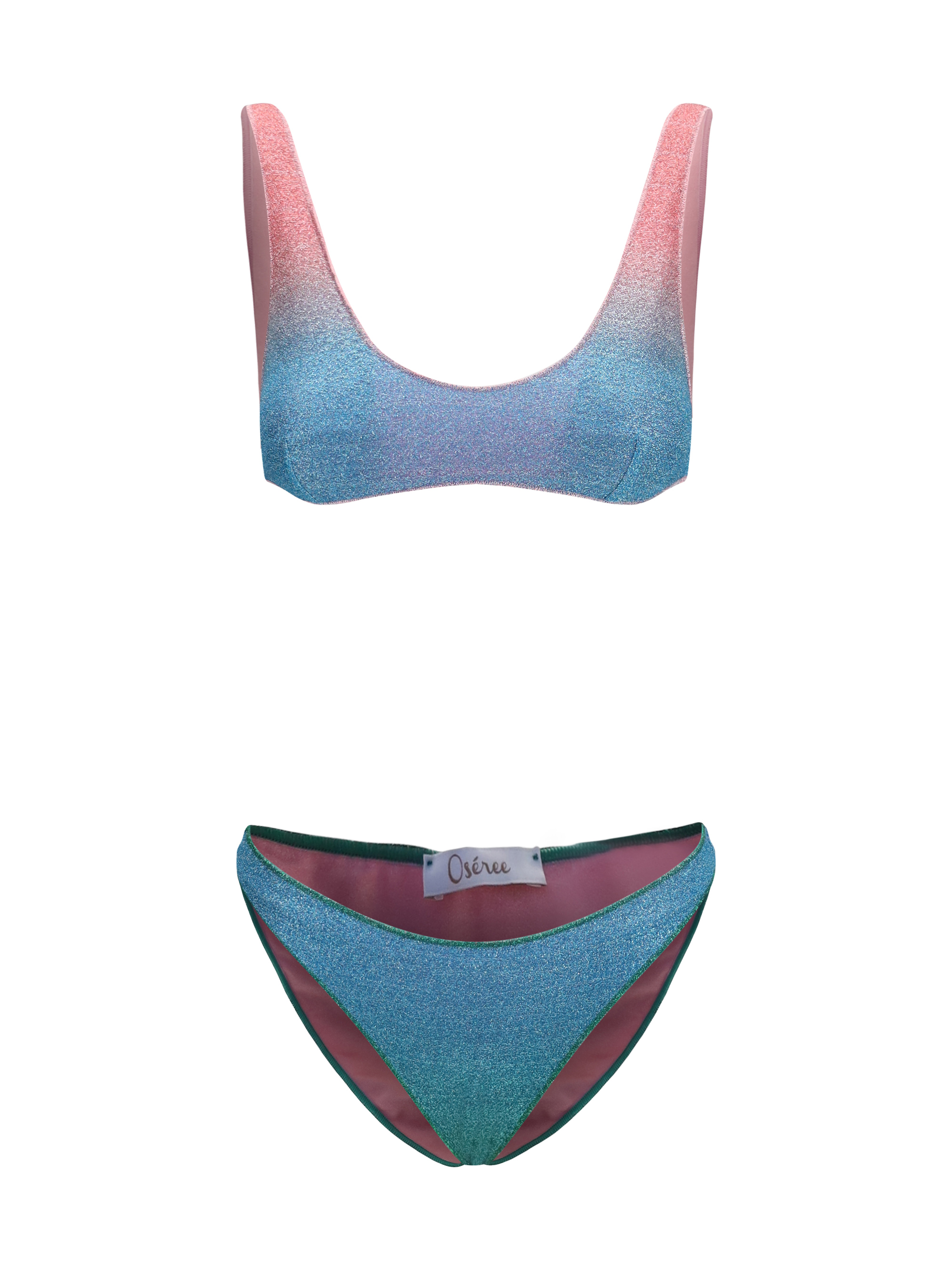 Oséree Lumière Sporty Set Candy Bikini
