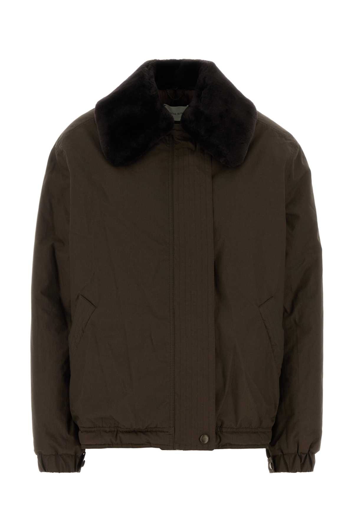 Magda Butrym Aw26 Jacket 04 Brown V2