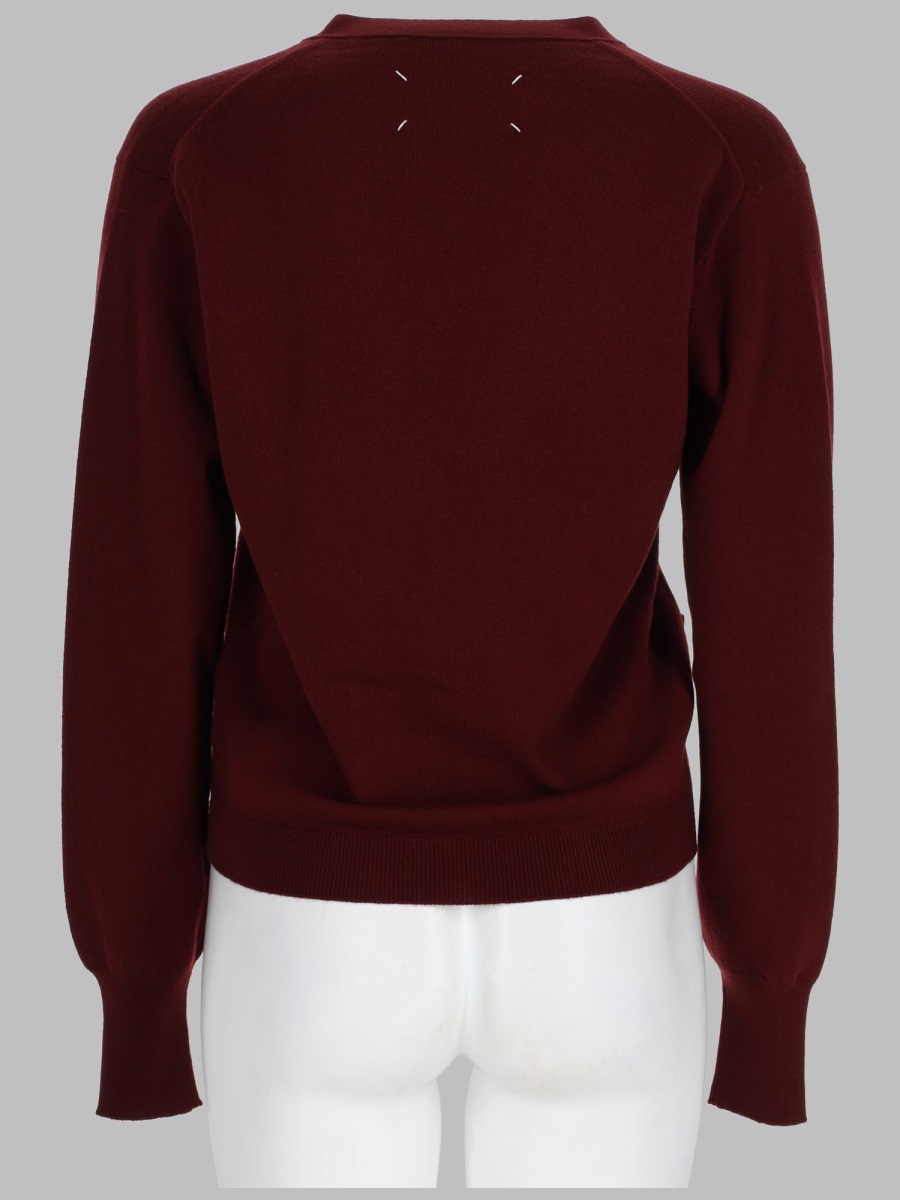 Maison Margiela Cardigan In Lana