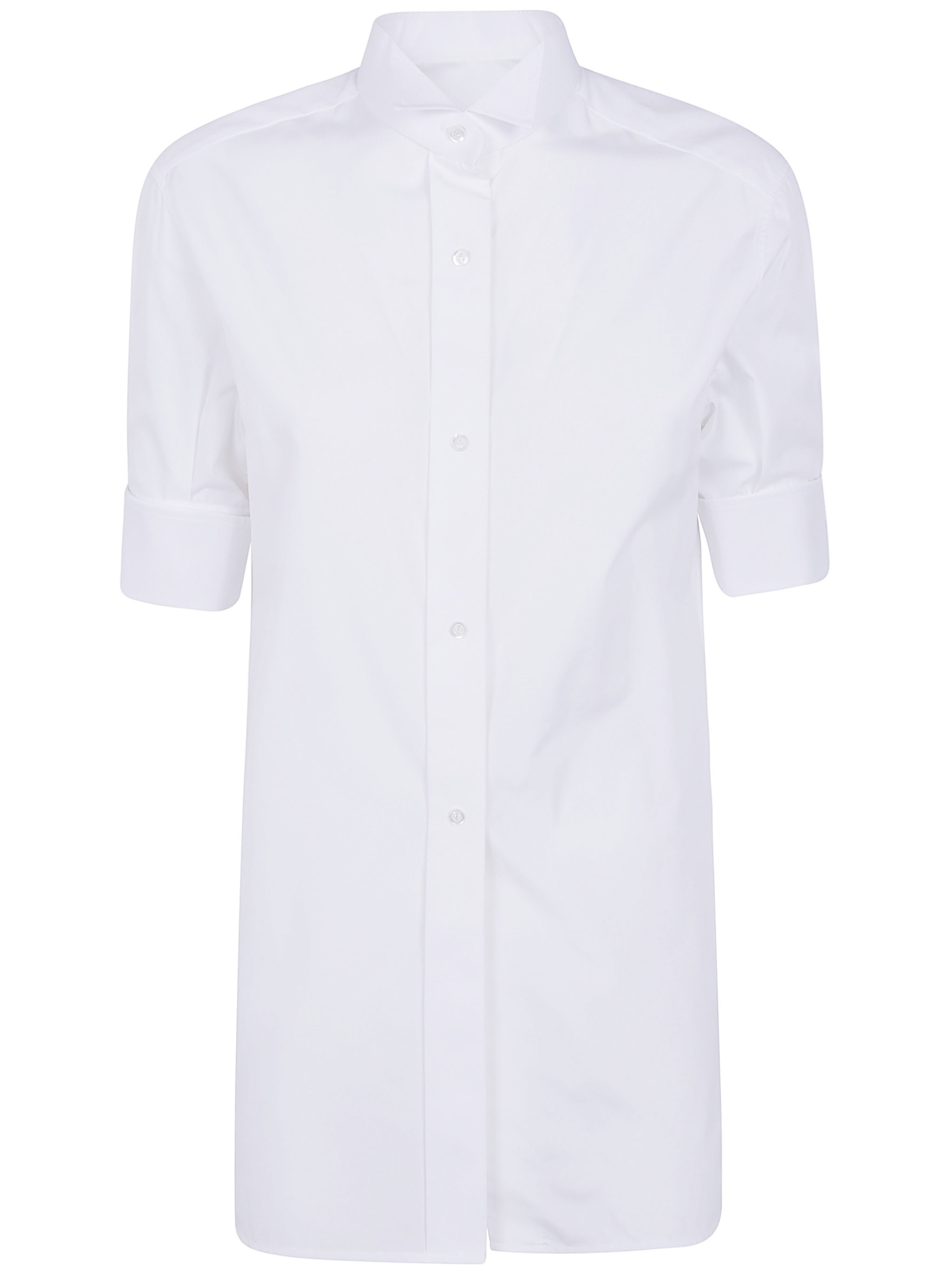 Maison Margiela Off White Silk Shirt