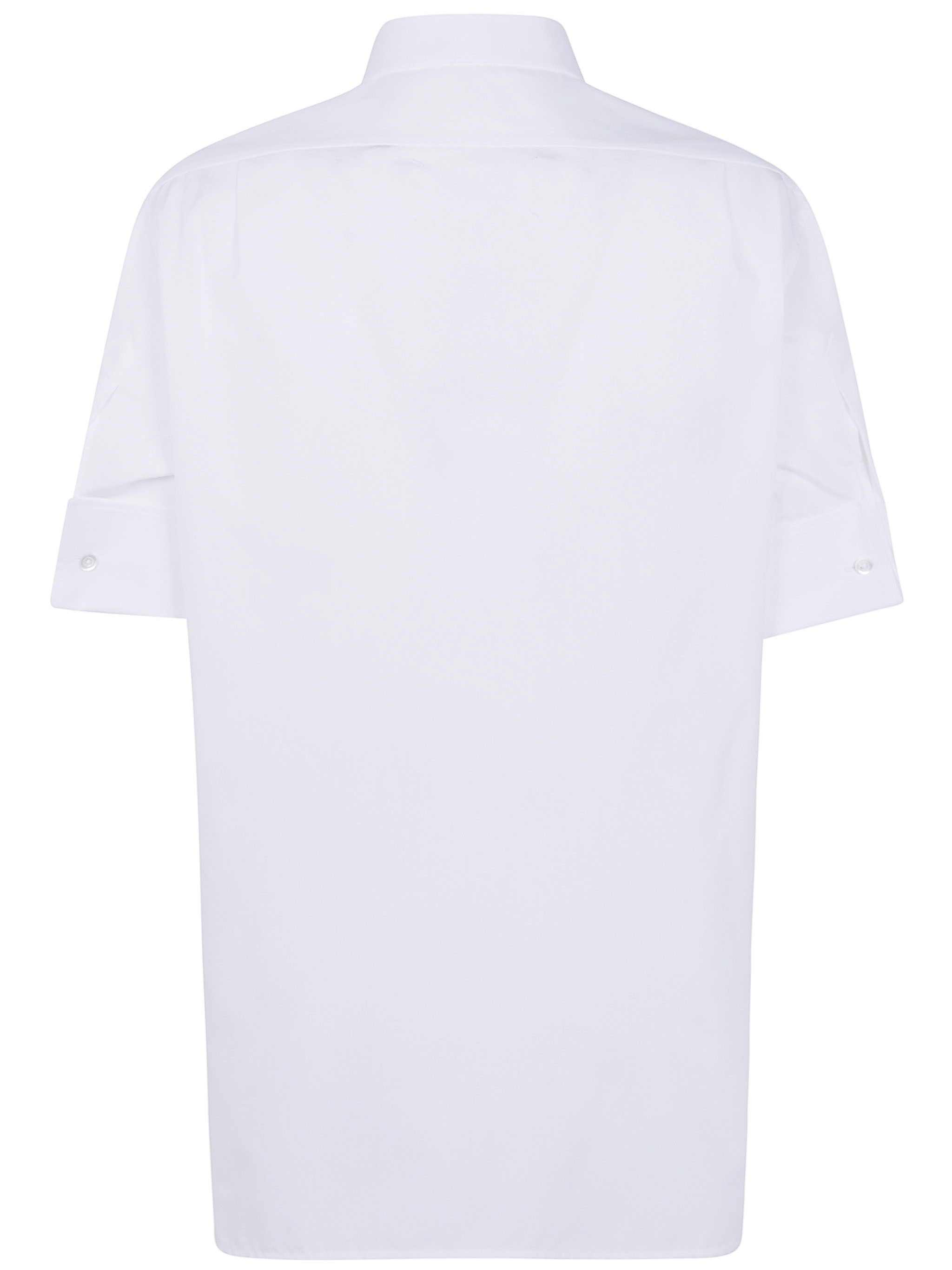Maison Margiela Off White Silk Shirt