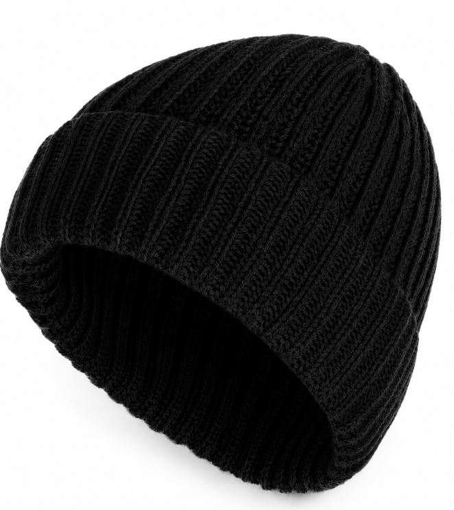 Malo Black Cashmere Hat
