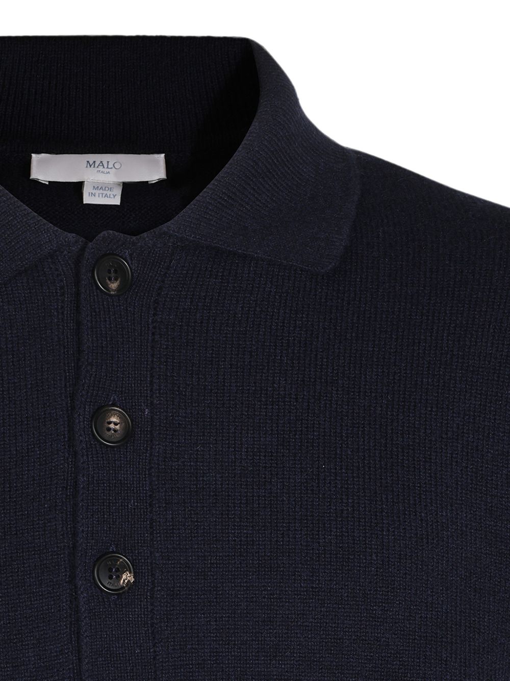 Malo Blue Cashmere Sweater