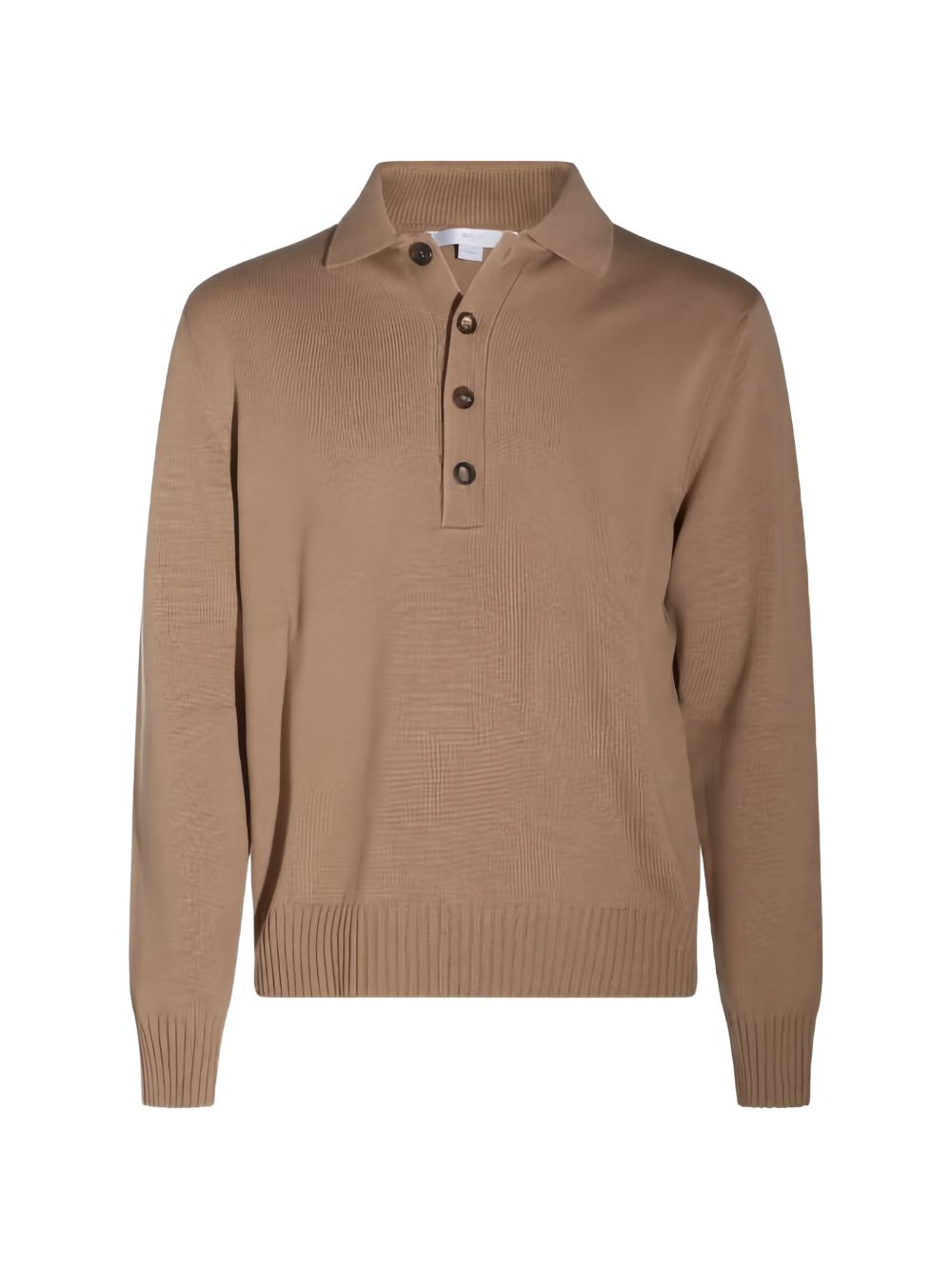 Malo Dark Camel Cashmere Sweater