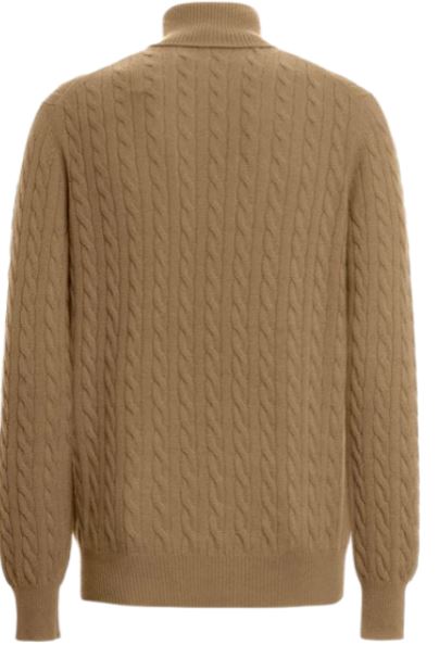 Malo Honey Beige Cashmere Sweater
