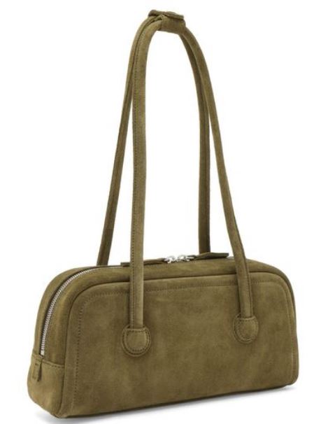 Margesherwood Olive Green Suede Bag