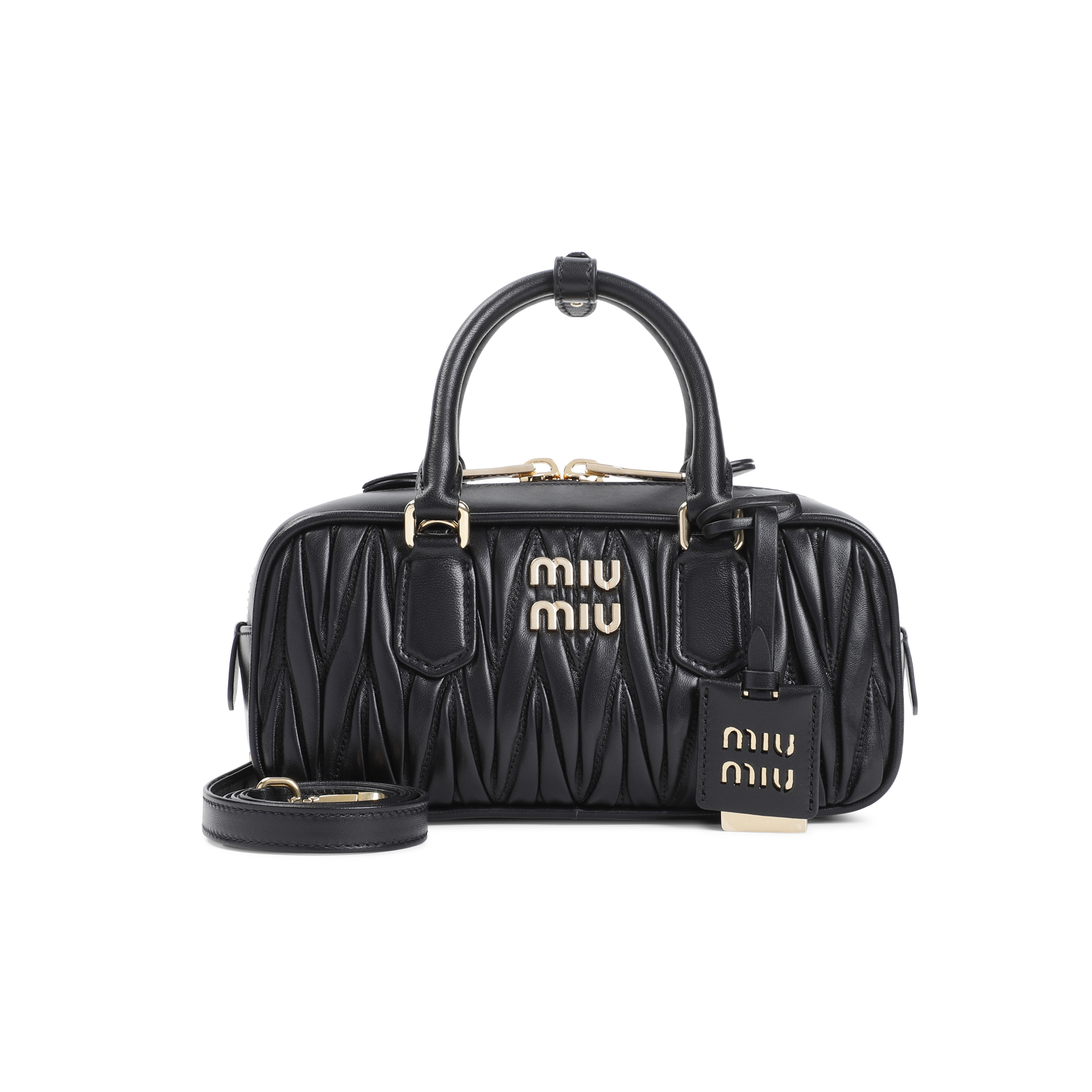 Miu Miu Matelassé Leather Handbag