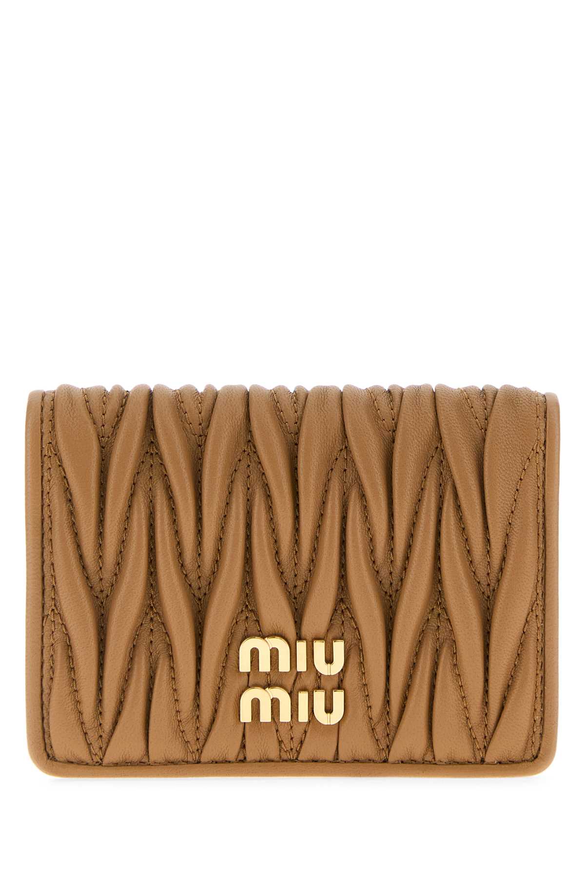 Miu Miu Matelassé Leather Wallet