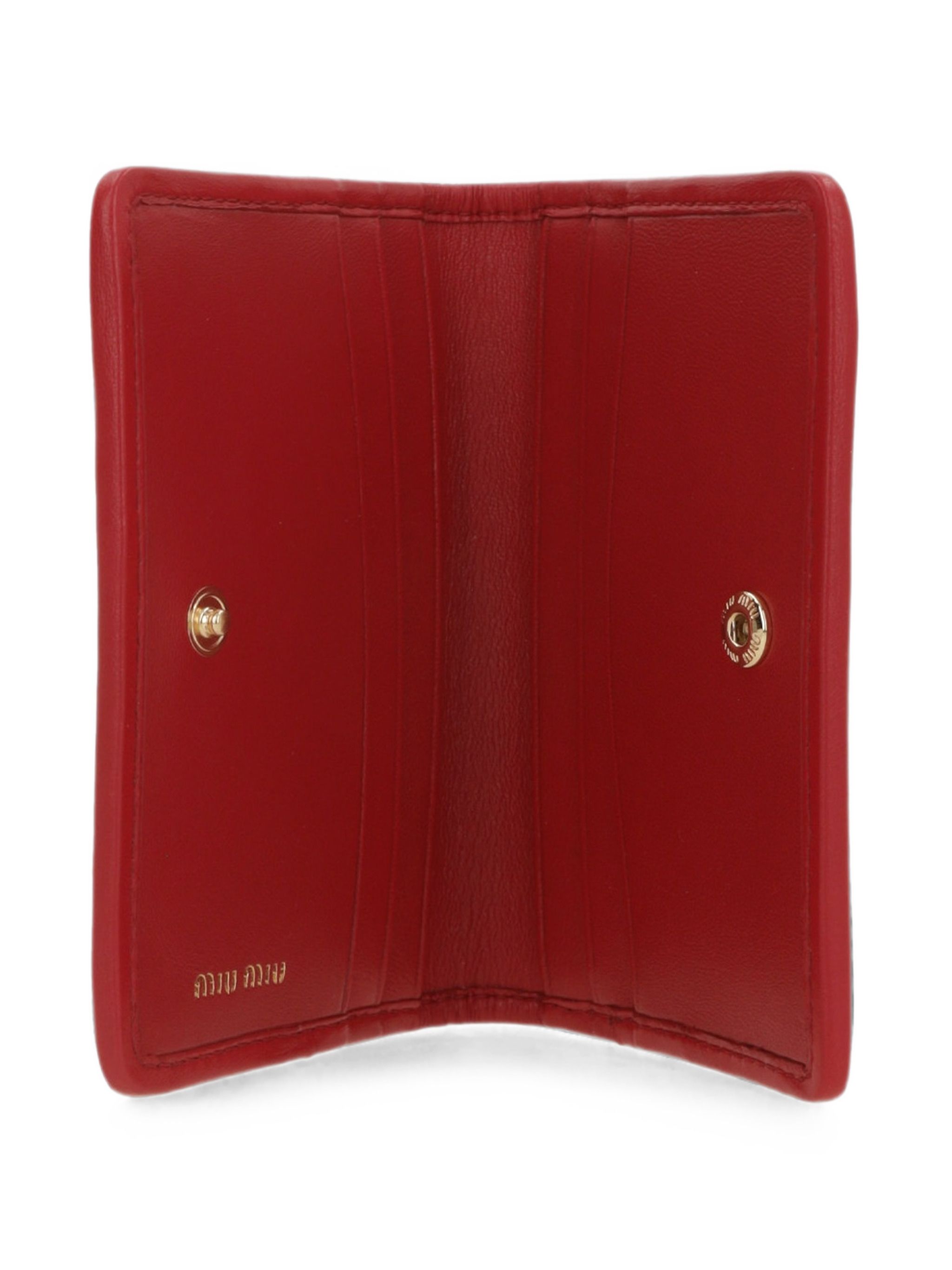 Miu Miu Matelassé Leather Wallet