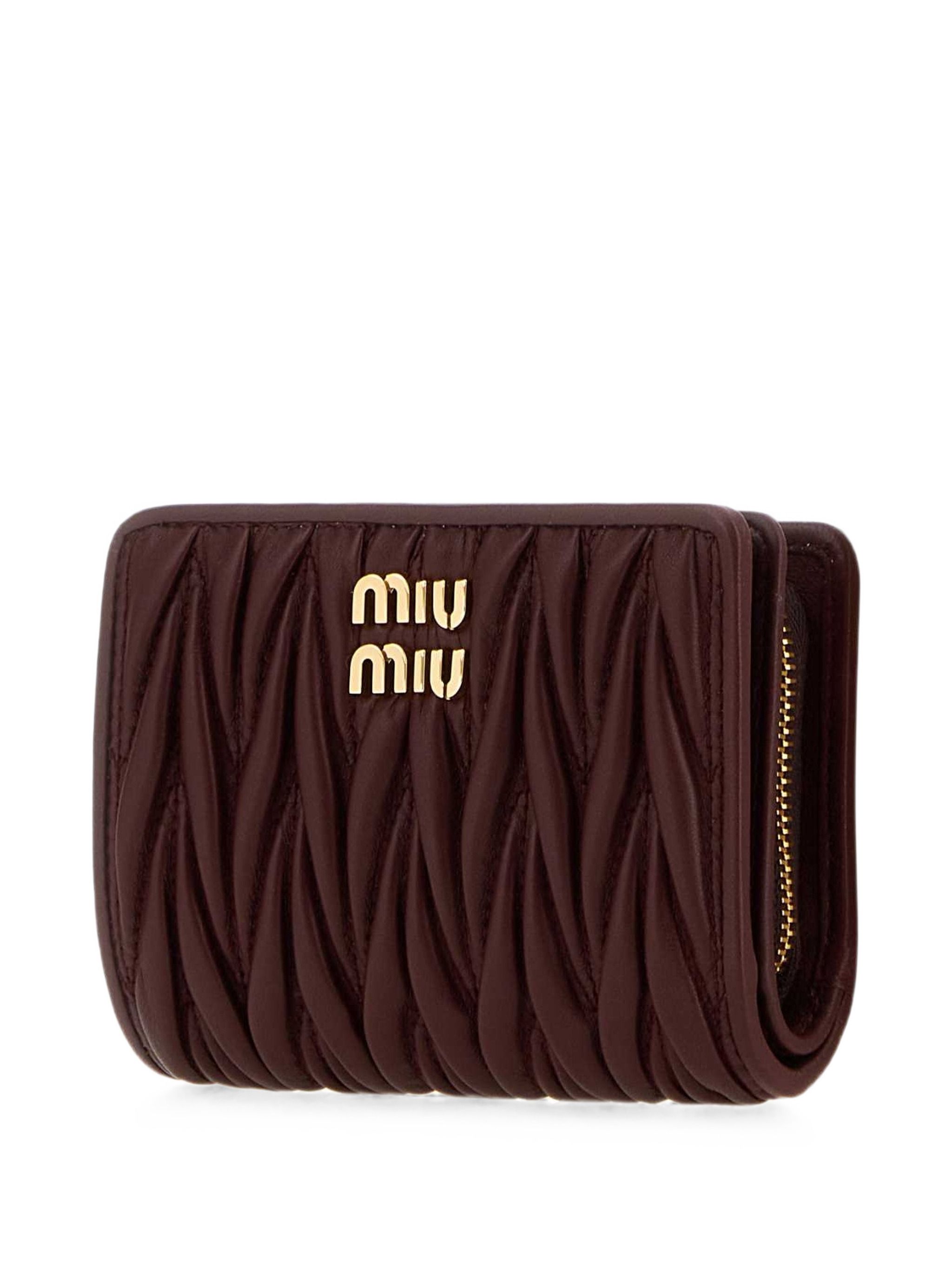 Miu Miu Matelassé Wallet