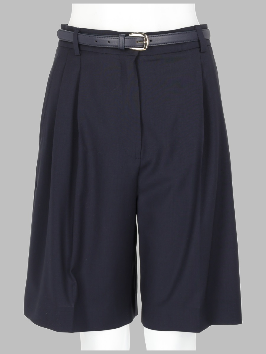 Max Mara Bermuda In Tela Di Lana