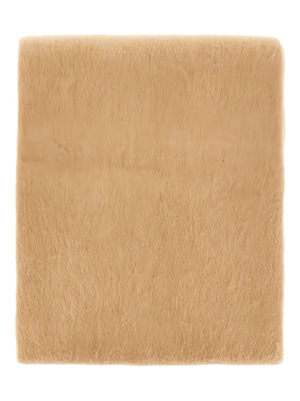 Max Mara Camel Virgin Wool Scarf