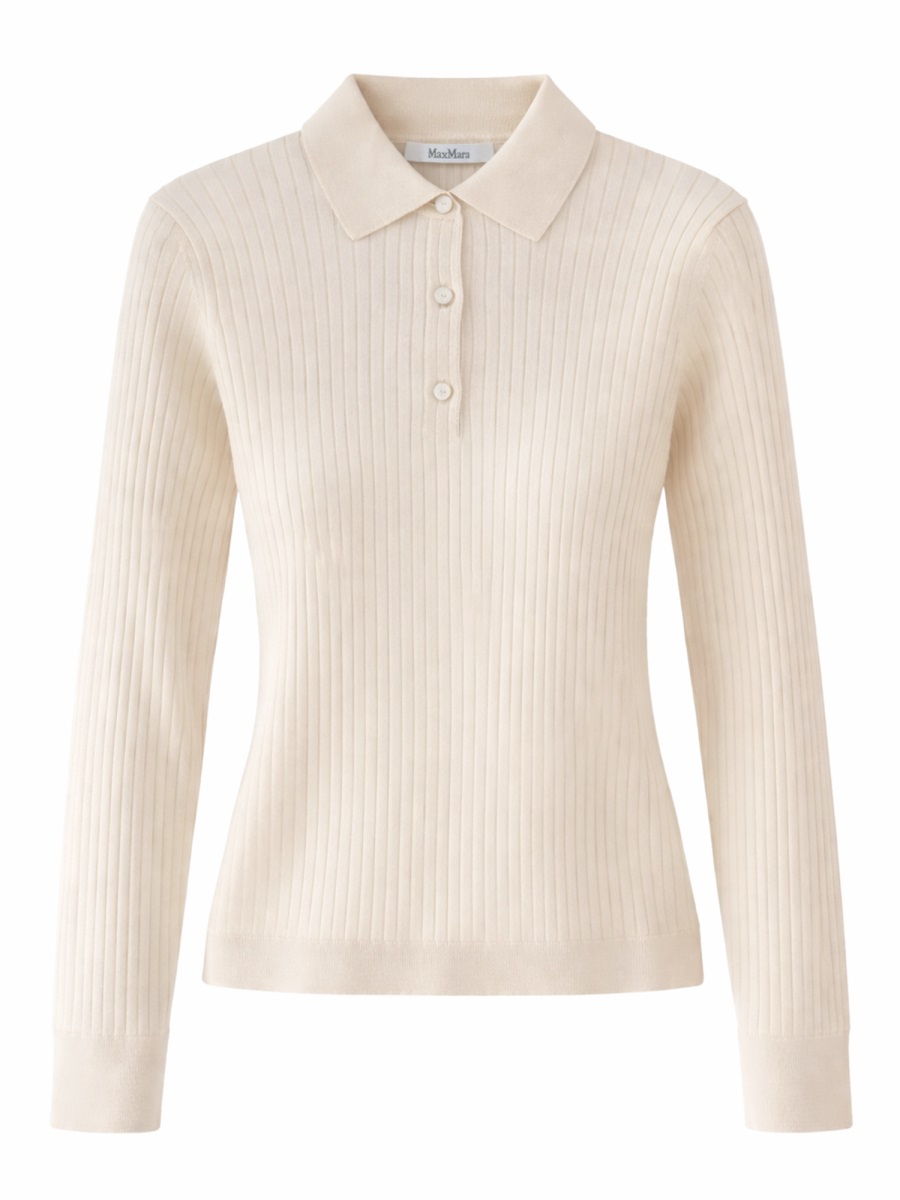 Max Mara Cashmere Polo Shirt