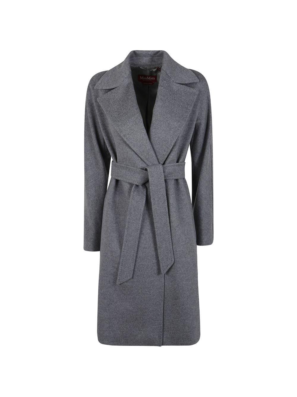 Max Mara Studio Grey Virgin Wool Coat