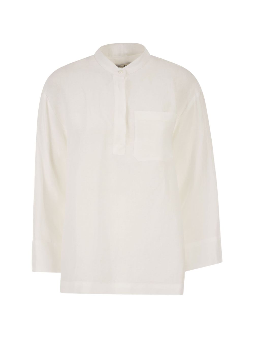Max Mara White Virgin Wool Shirt