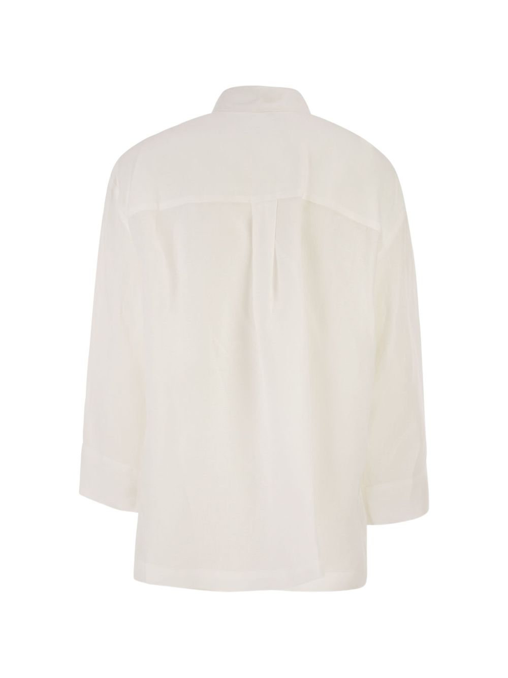 Max Mara White Virgin Wool Shirt