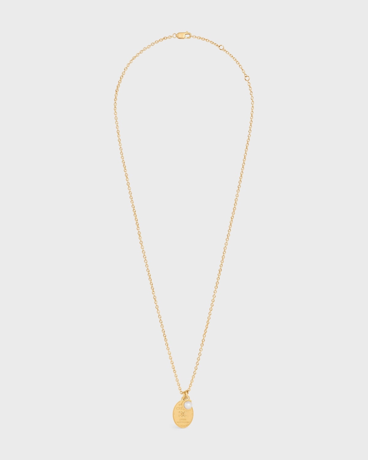 Celine Medal Necklace