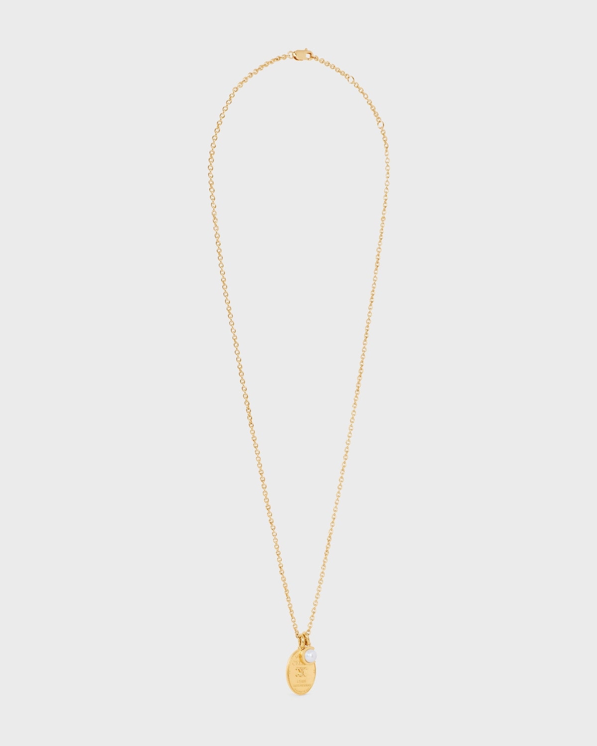 Celine Medal Necklace