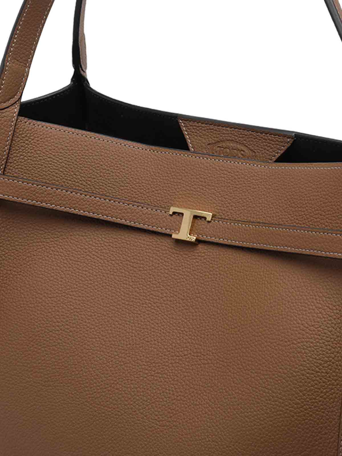 Tod's Medium Leather Shopping Bag